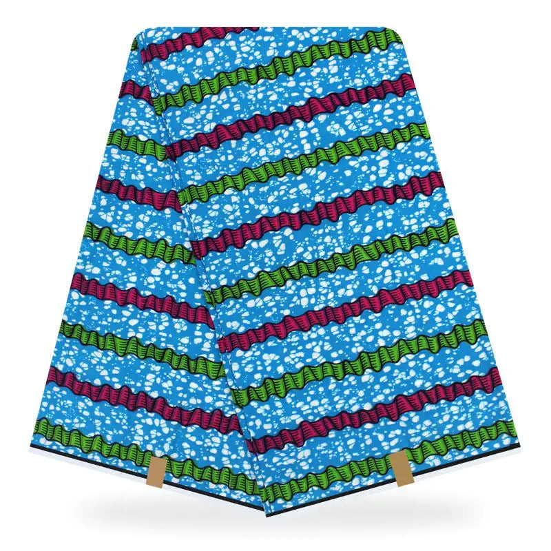African Wax Print Cotton Fabric - Customizable Design