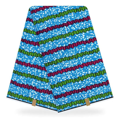 African Wax Print Cotton Fabric - Customizable Design