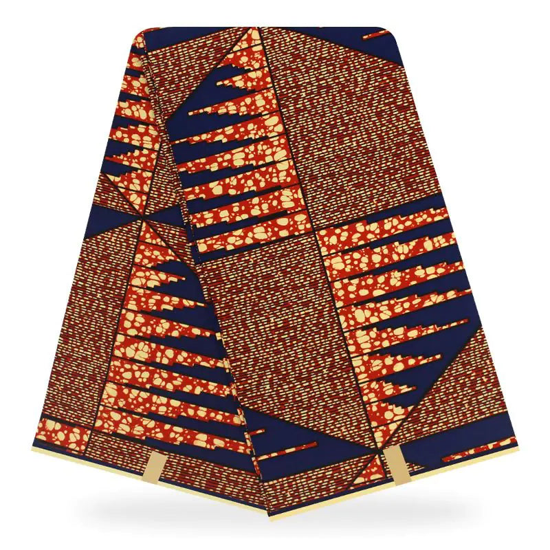 African Wax Print Cotton Fabric - Customizable Design