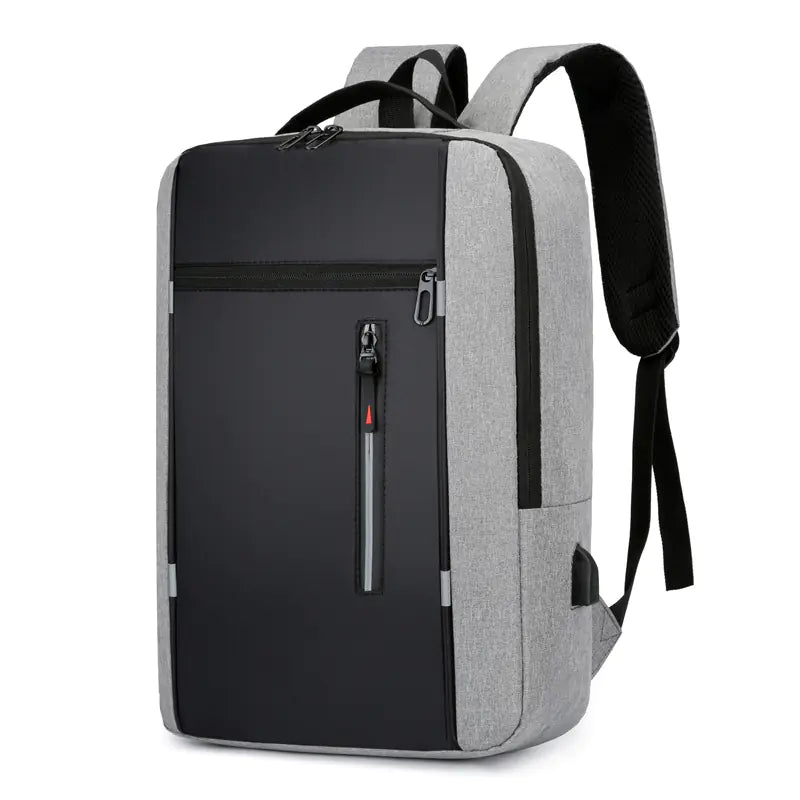 Men's Multi-Functional USB Charging Backpack (Large Capacity)