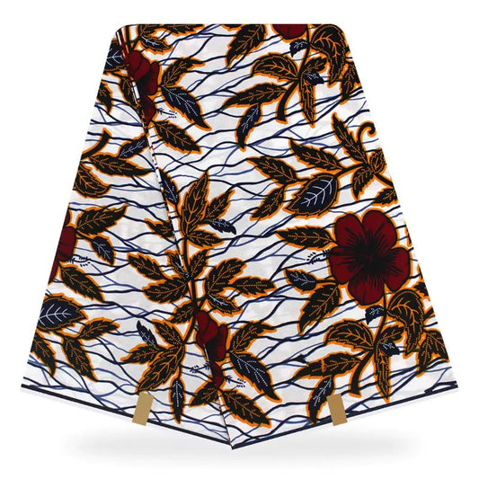African Wax Print Cotton Fabric - Customizable Design