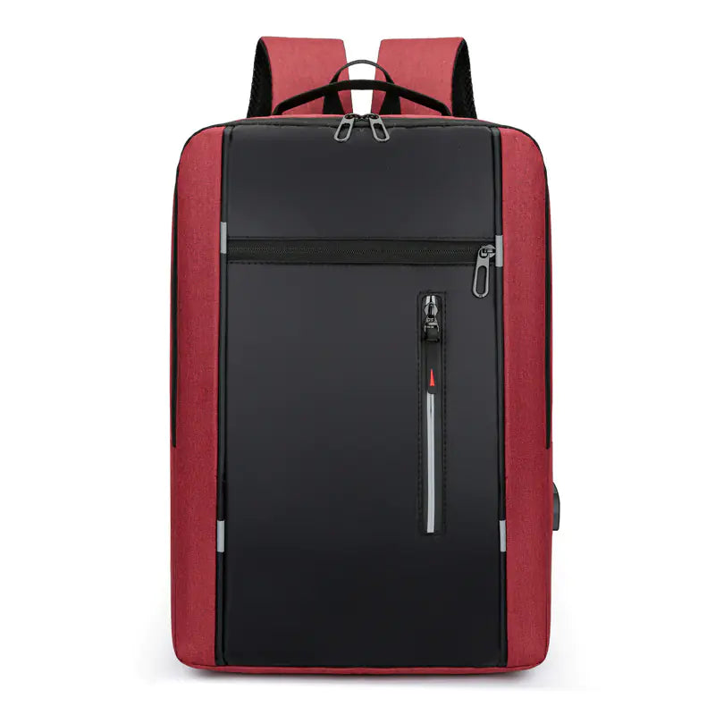 Men's Multi-Functional USB Charging Backpack (Large Capacity)
