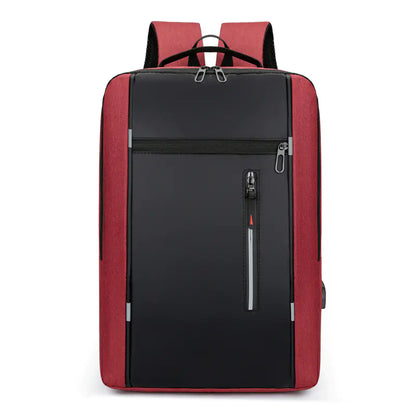 Men's Multi-Functional USB Charging Backpack (Large Capacity)