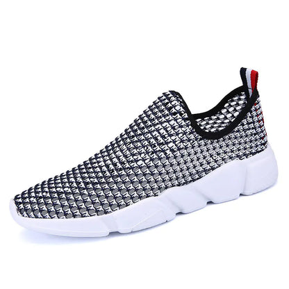 Men's Casual Mesh Sneakers - Breathable Running Shoes