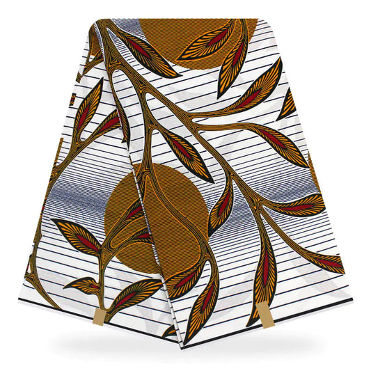 African Wax Print Cotton Fabric - Customizable Design