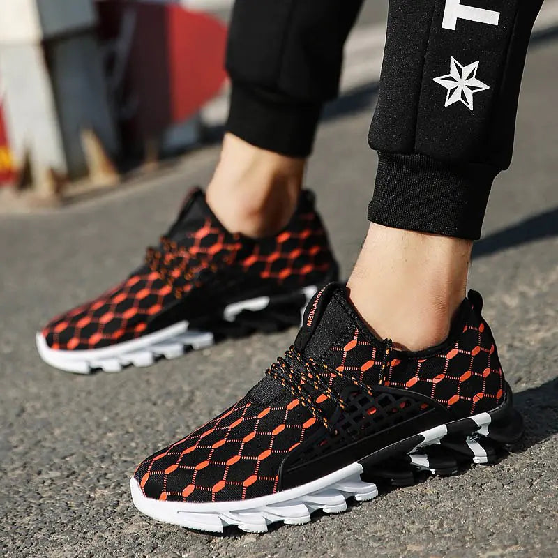Versatile Casual Men's Sneakers, Breathable Running Shoes