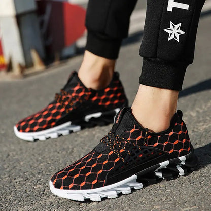 Versatile Casual Men's Sneakers, Breathable Running Shoes