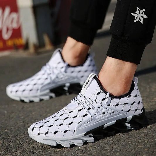 Versatile Casual Men's Sneakers, Breathable Running Shoes